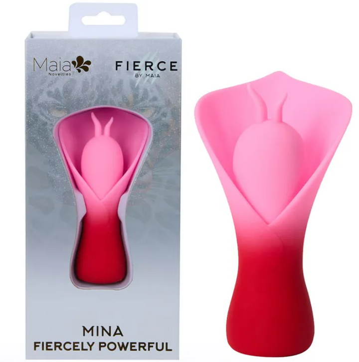 Maia Mina Fluttering Flower Stimulator - Red