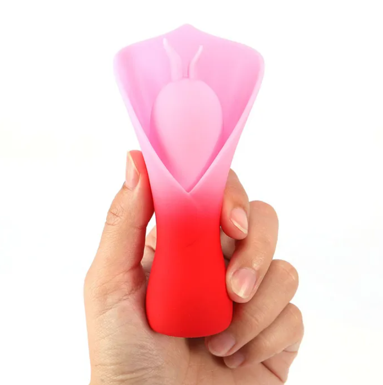 Maia Mina Fluttering Flower Stimulator - Red