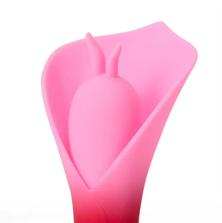 Maia Mina Fluttering Flower Stimulator - Red