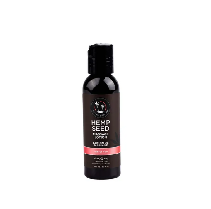 Earthly Body Hemp Seed Massage Lotion - Isle Of You 