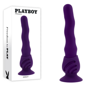 Playboy Pleasure Wiggle It Wiggling Vibrator - Purple