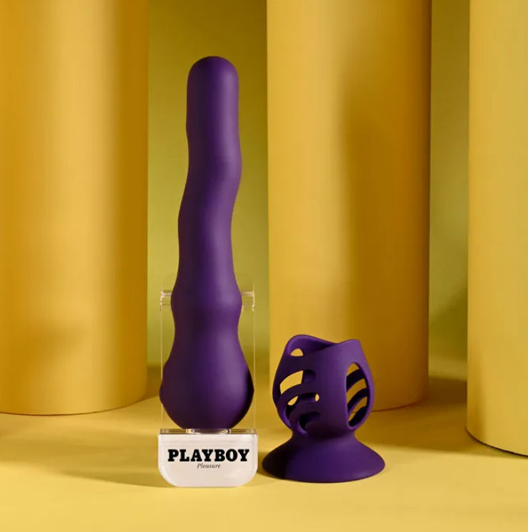 Playboy Pleasure Wiggle It Wiggling Vibrator - Purple