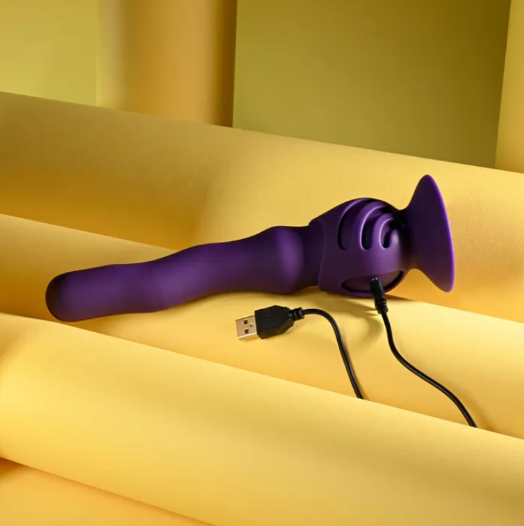 Playboy Pleasure Wiggle It Wiggling Vibrator - Purple