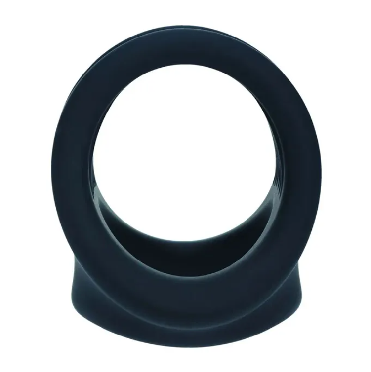 LEVELZ Silicone Cock & Ball Harness - Black