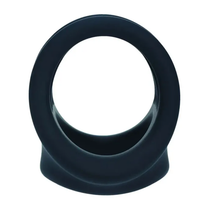 LEVELZ Silicone Cock & Ball Harness - Black