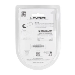 LEVELZ Silicone Cock & Ball Harness - Black