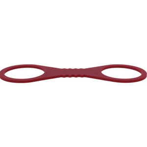 Sex & Mischief Enchanted Small Burguny Silicone Cuffs