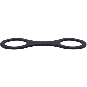 Sex & Mischief Shadow Small Black Silicone Cuffs
