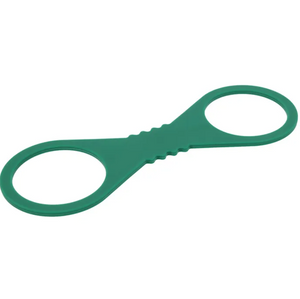 Sex & Mischief Indica Large Silicone Cuffs - Green