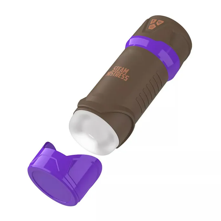 MASTURS Misty - USB Rechargeable Sucking, Vibrating & Squeezing Auto Stroker with Augmented Reality