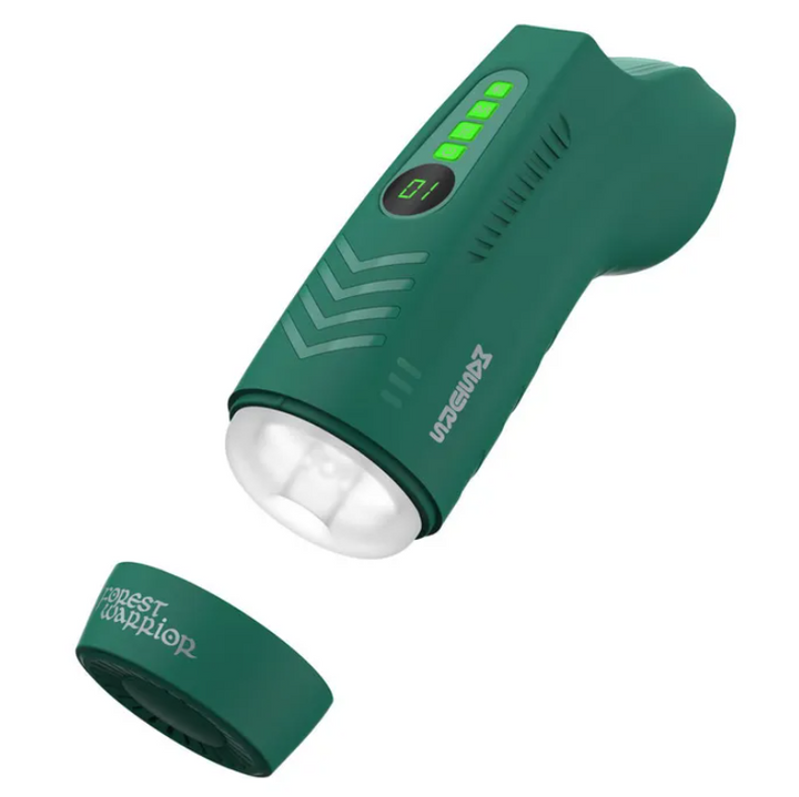 MASTURS Ayla - USB Rechargeable Sucking, Vibrating & Talking Auto Stroker with Augmented Reality