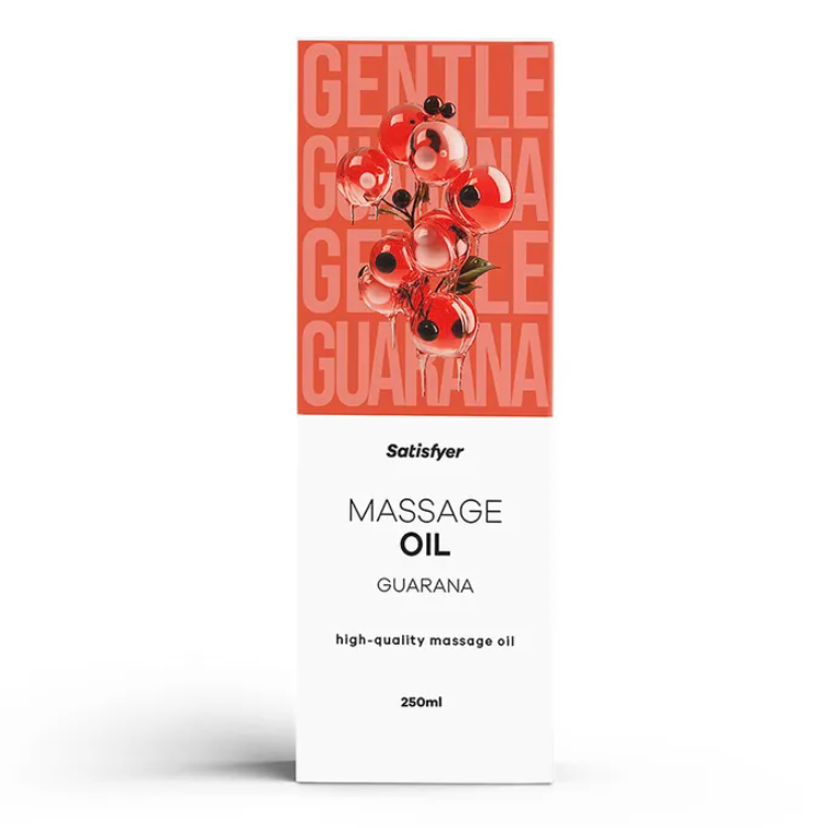 Satisfyer Guarana Scented Massage Oil 250ml