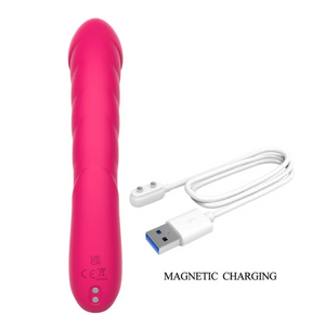Party Up Monica - USB Rechargeable Rabbit Vibrator -Pink