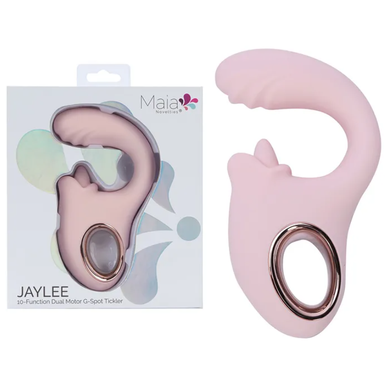Maia Jaylee Dual Motor G Spot Vibrator - Pink