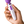 Bodywand Aqua Mini Massager Wand - Purple