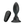 Mr Play Vibrating Anal Butt Plug - Black