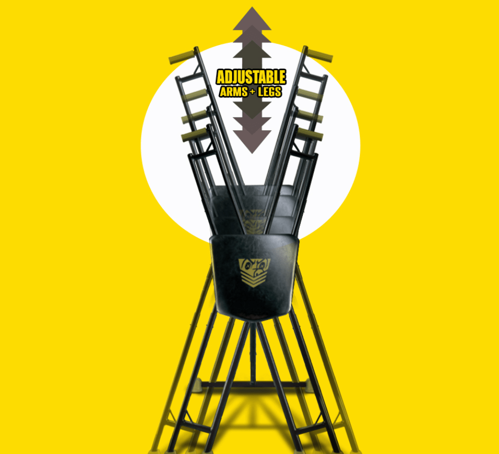 Fort Troff - Tactical Cross - Portable Saint Andrews Cross
