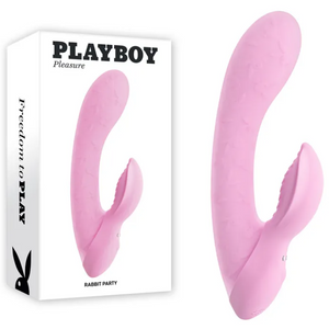 Playboy Pleasure Rabbit Party Vibrator - Pink