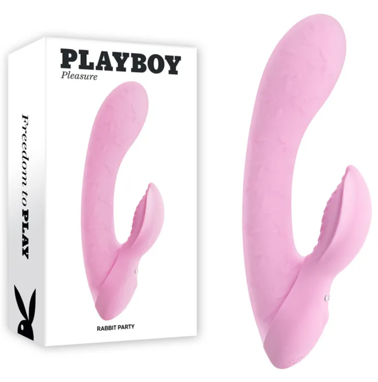 Playboy Pleasure Rabbit Party Vibrator - Pink