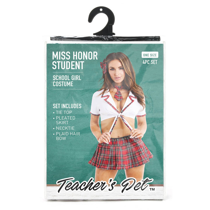 Teachers Pet Miss Honor Student 4 Pc Set - OS