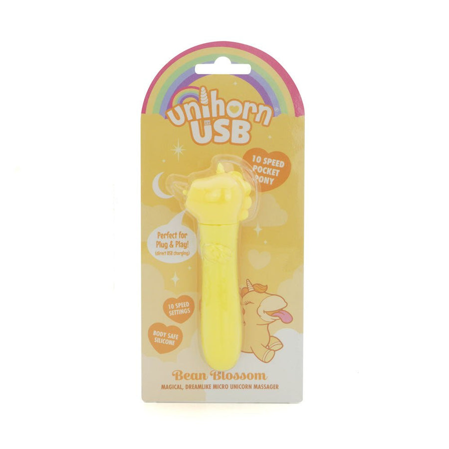 Unihorn - Bean Blossom Bullet Vibrator - Yellow