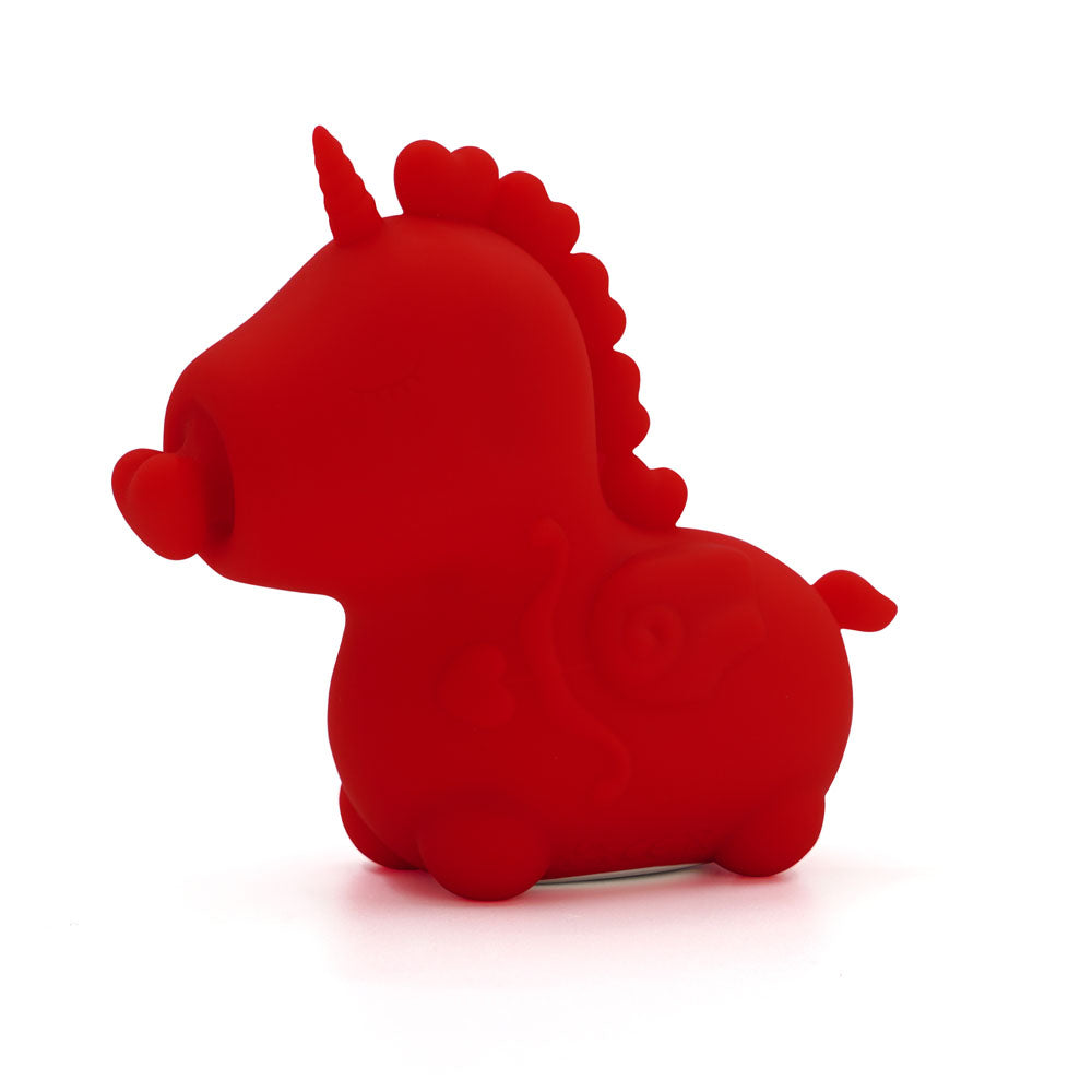 Unihorn - Cupid's Beau - Heart Nosed Stimulator - Red