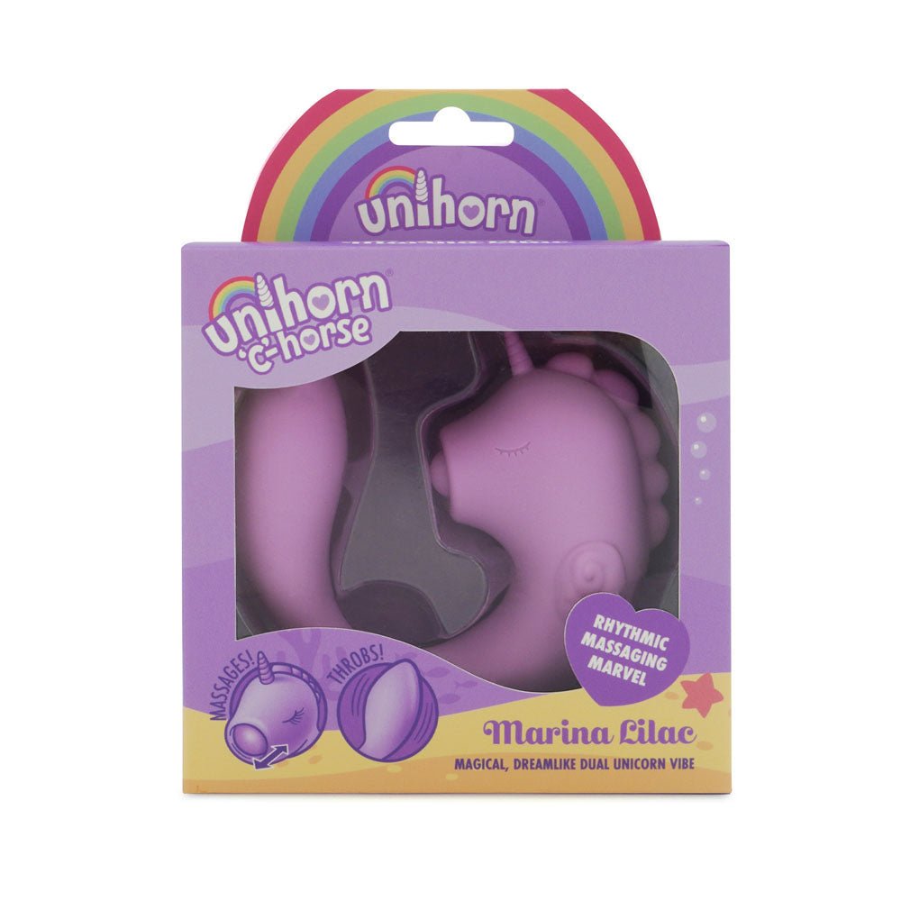 Unihorn - C Horse Dual Unicorn Vibrator - Marina Lilac