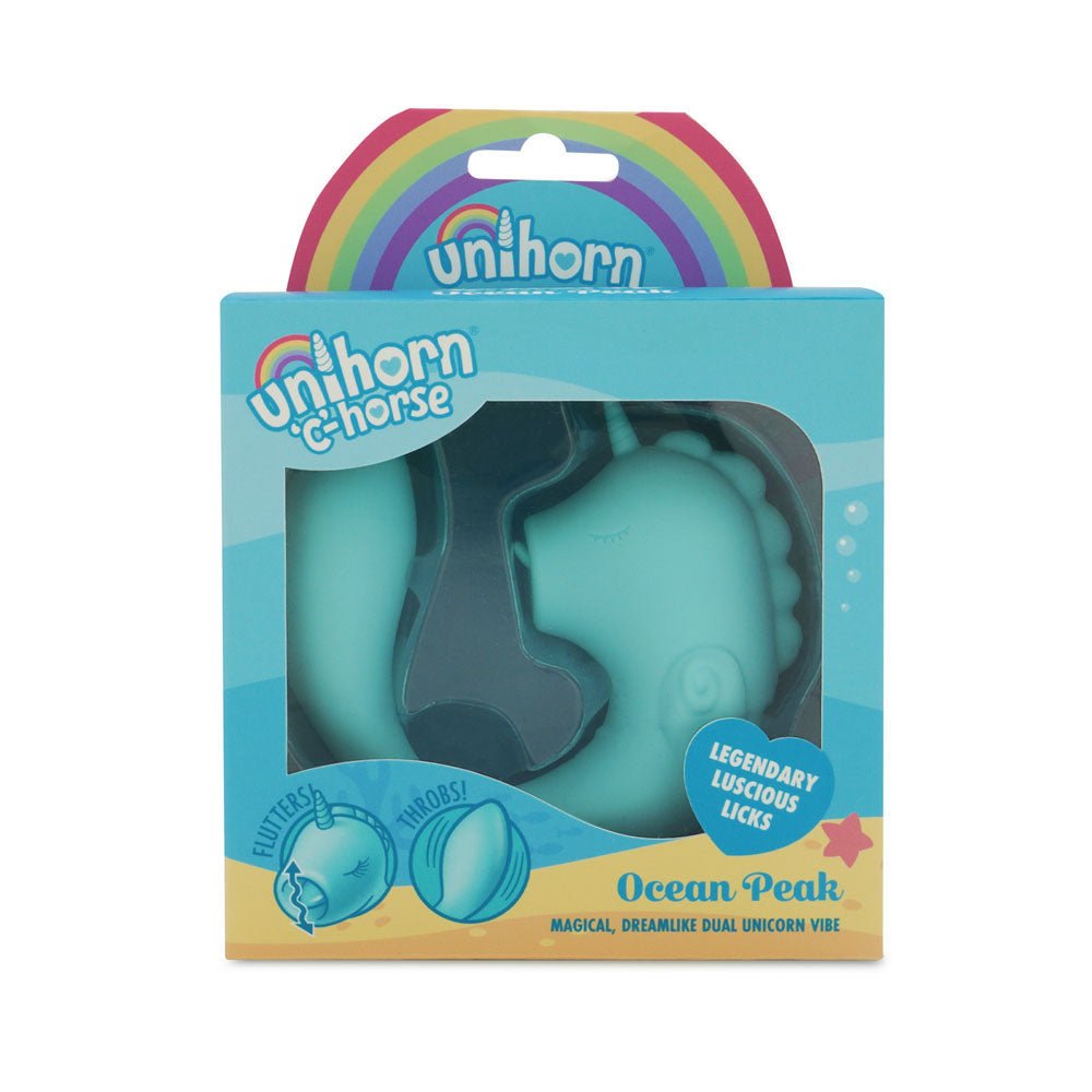 Unihorn - C Horse Dual Unicorn Vibrator - Ocean Peak