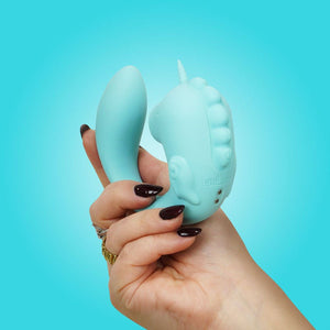 Unihorn - C Horse Dual Unicorn Vibrator - Ocean Peak