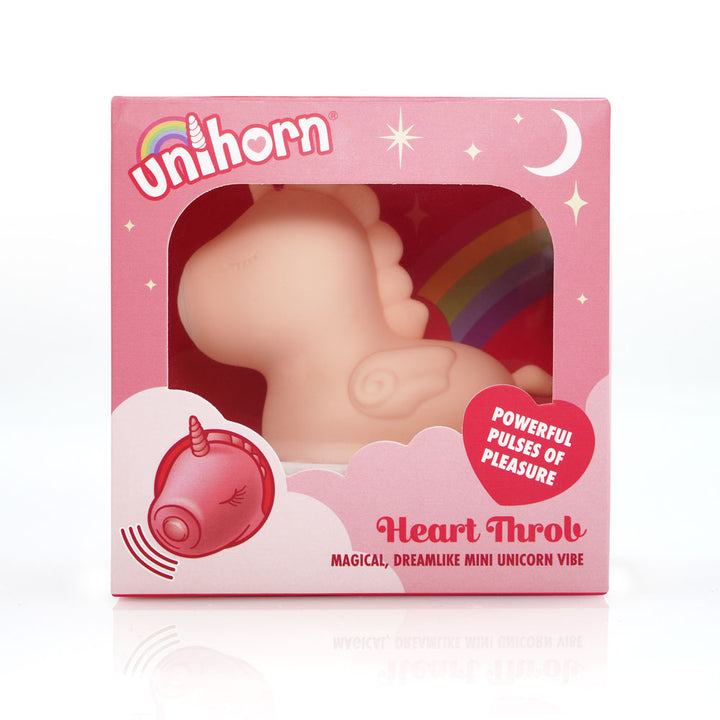 Unihorn - Heart Throb - Yellow Pulsating Stimulator