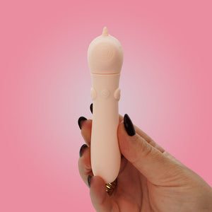 Unihorn - Heart Throb Vibrating Bullet - Coral