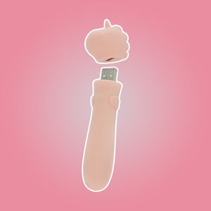 Unihorn - Heart Throb Vibrating Bullet - Coral