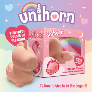 Unihorn - Heart Throb - Yellow Flicking Stimulator