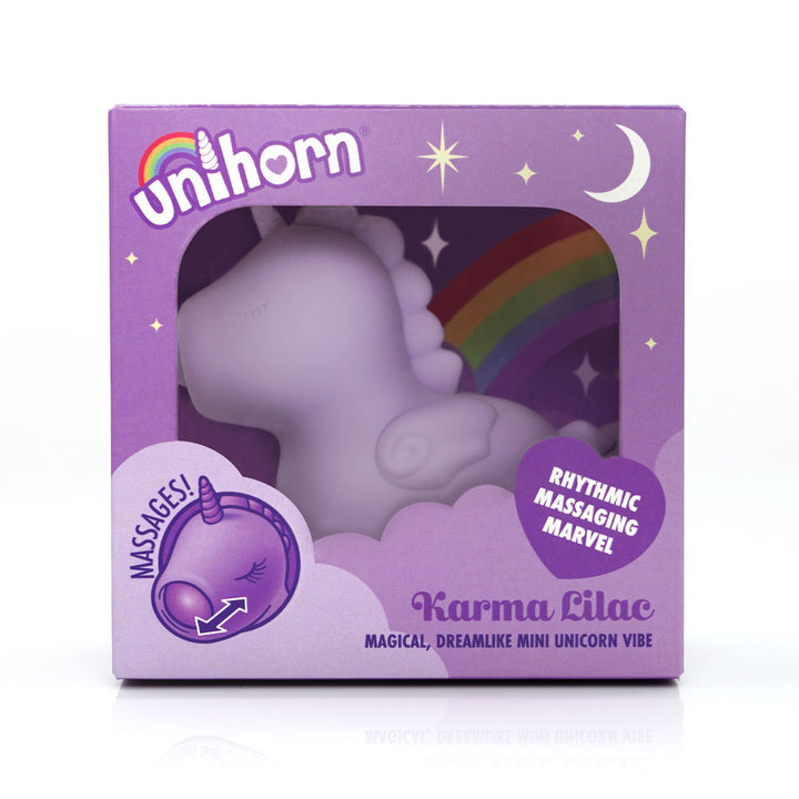 Unihorn - Karma Lilac - Lilac Massaging Stimulator