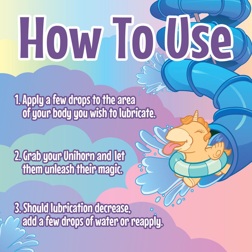 Unihorn Water-Slide - Water Based Lubricant 130ml