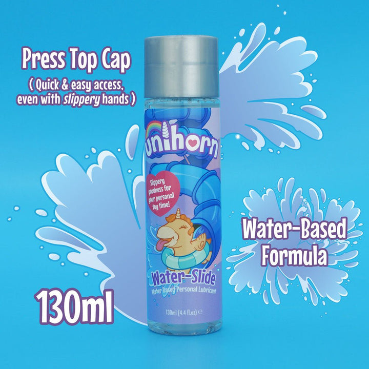 Unihorn Water-Slide - Water Based Lubricant 130ml