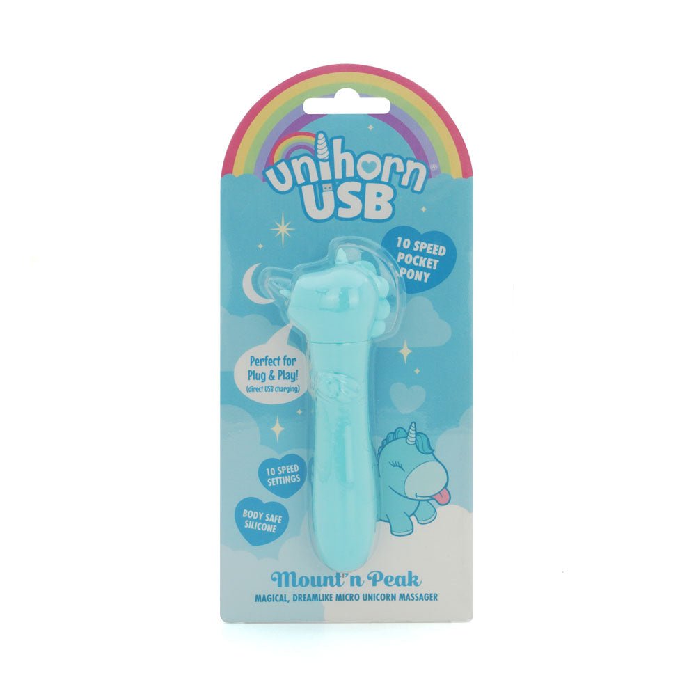 Unihorn - Mount'n Peak Bullet Vibrator - Teal