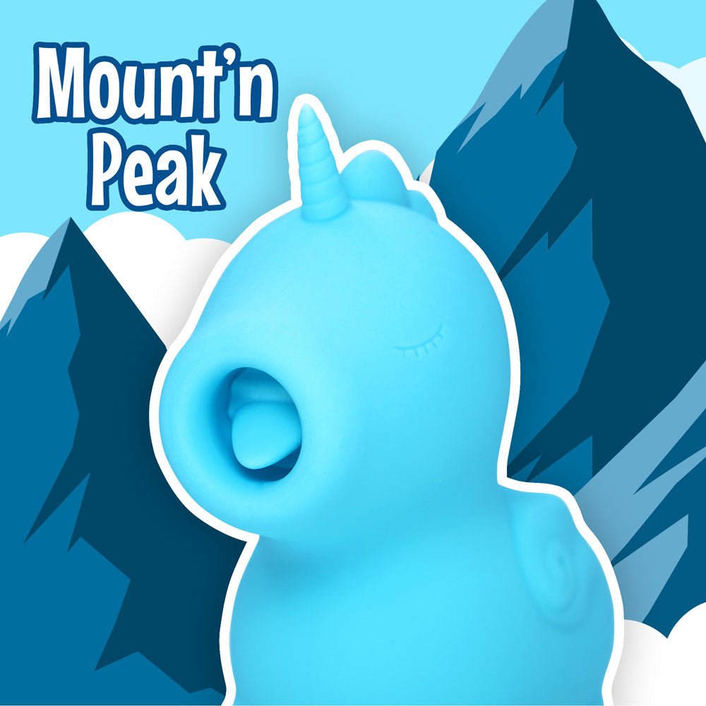 Unihorn - Mount'n Peak - Blue Twirling Stimulator