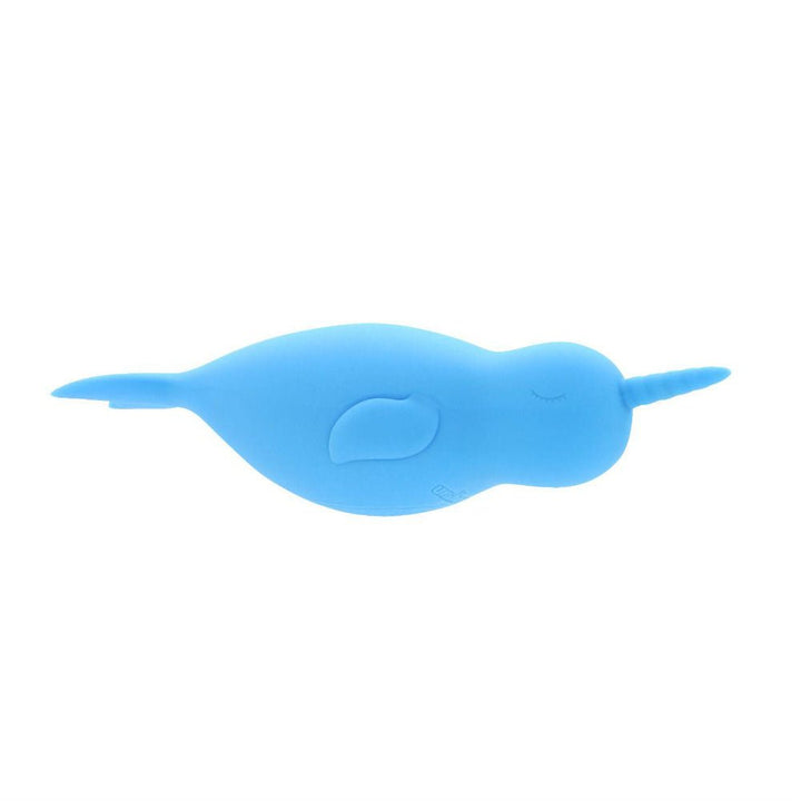 Unihorn of the Sea - Neigh Mo - The Narwhal Stimulator - Blue