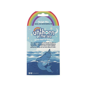 Unihorn of the Sea - Neigh Mo - The Narwhal Stimulator - Blue