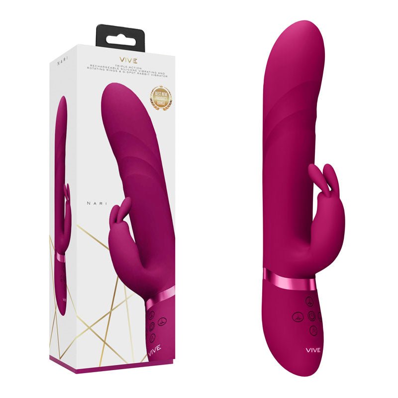 Vive Nari Rabbit Vibrator - Pink