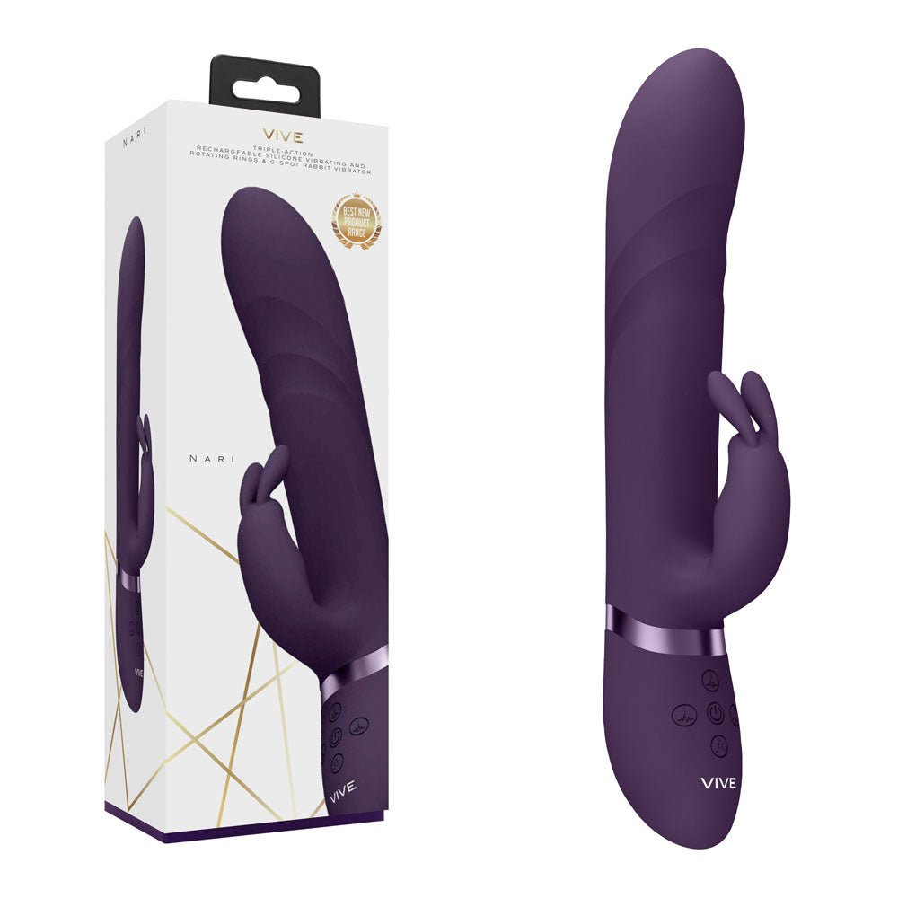 Vive Nari Rabbit Vibrator - Purple