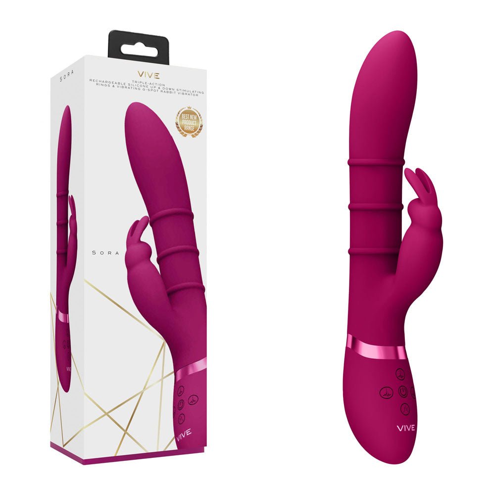 Vive Sora Rabbit Vibrator - Pink