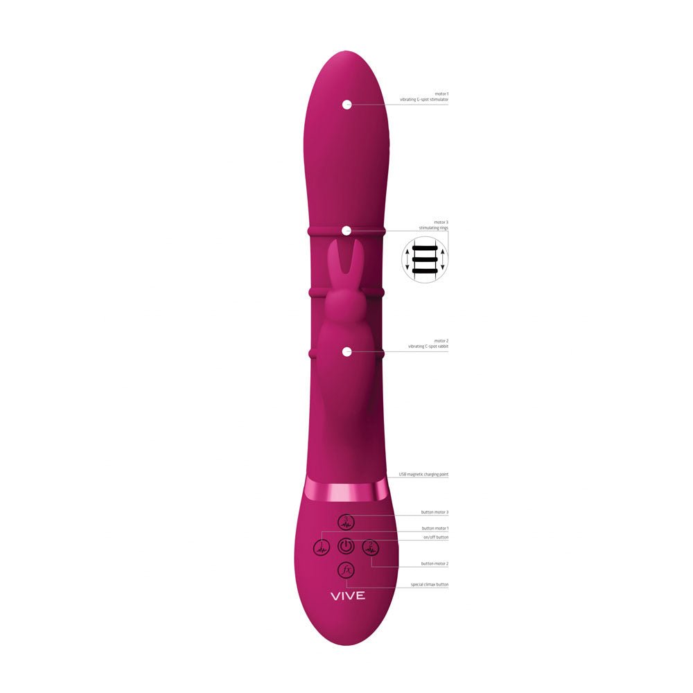 Vive Sora Rabbit Vibrator - Pink