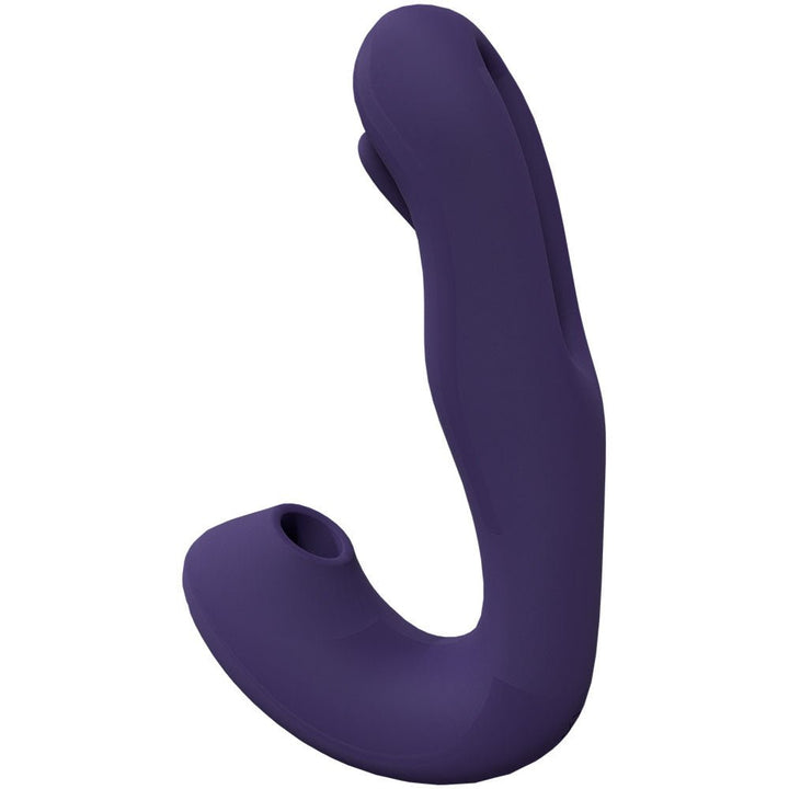 Vive Yuna - Flapping Vibrator with Air Pulsation - Purple