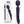 Vive Kiku - Dual End Massage Wand with Flapping Tip - Purple