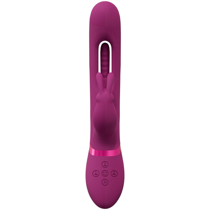 Vive Mika - Rabbit Vibrator with Flapping Shaft  - Pink