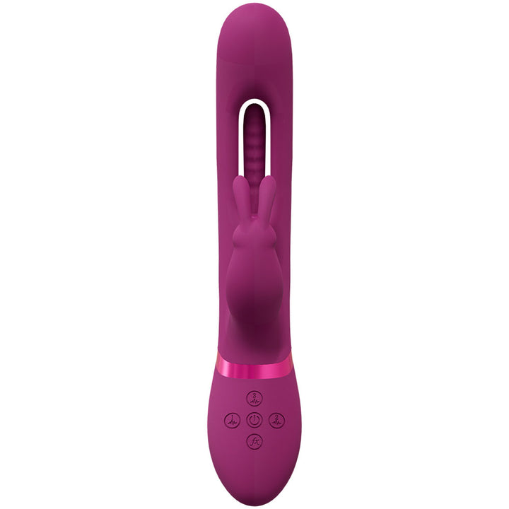 Vive Mika - Rabbit Vibrator with Flapping Shaft  - Pink