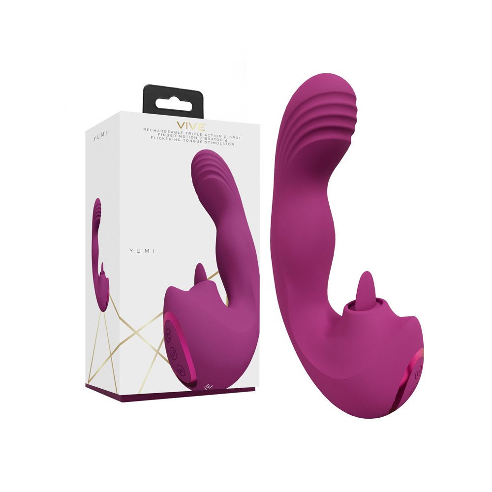 Vive Yumi - Triple Motor Vibrator - Pink