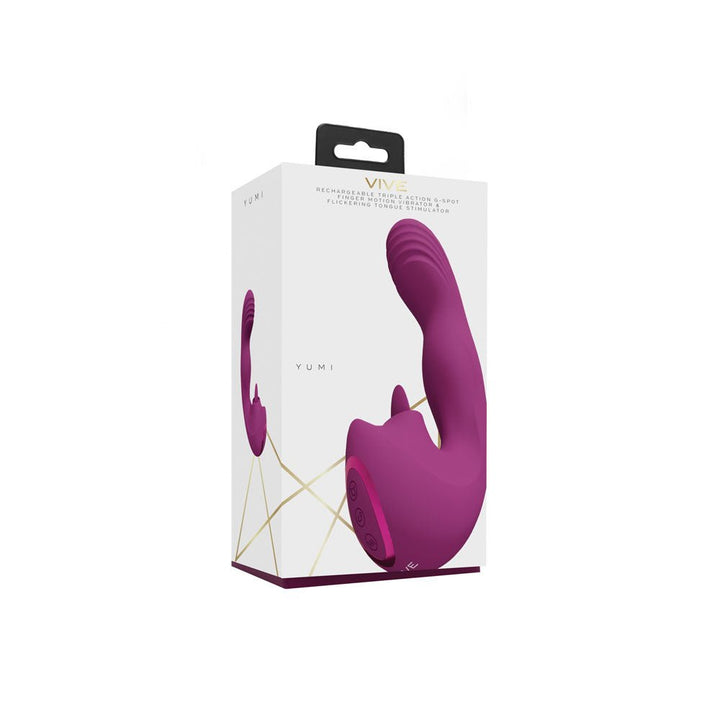 Vive Yumi - Triple Motor Vibrator - Pink